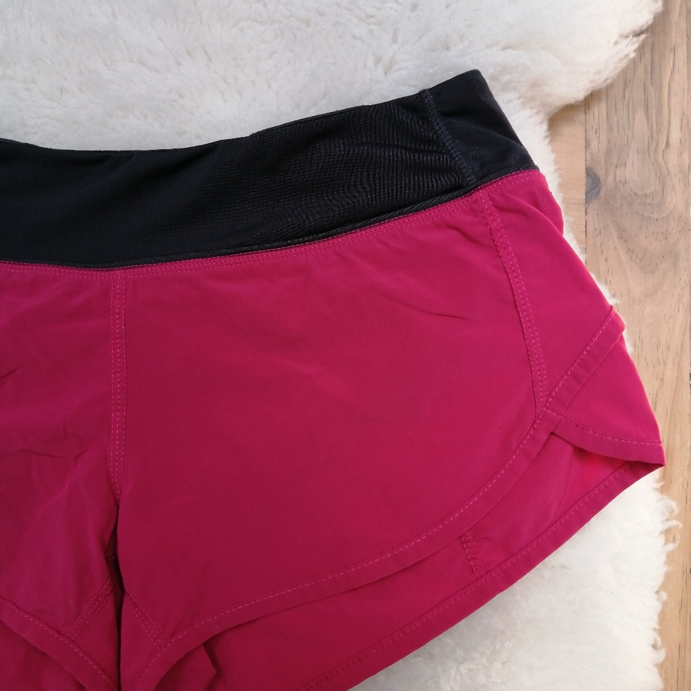 Kyodan Athletic Cheeky Short Shorts Raspberry Red - Picture 3 of 9